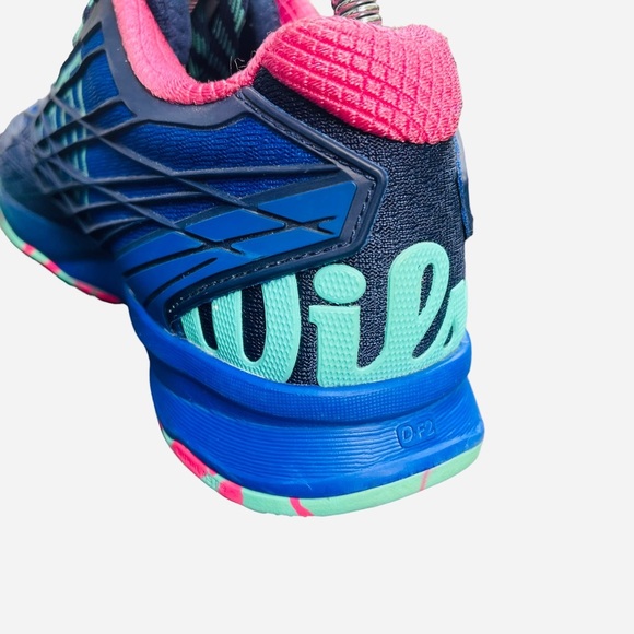 Wilson Blue and Pink Athletic Shoes - Picture 10 of 16